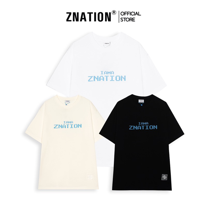Áo Thun ZNATION Pixel Tee Unisex Oversize