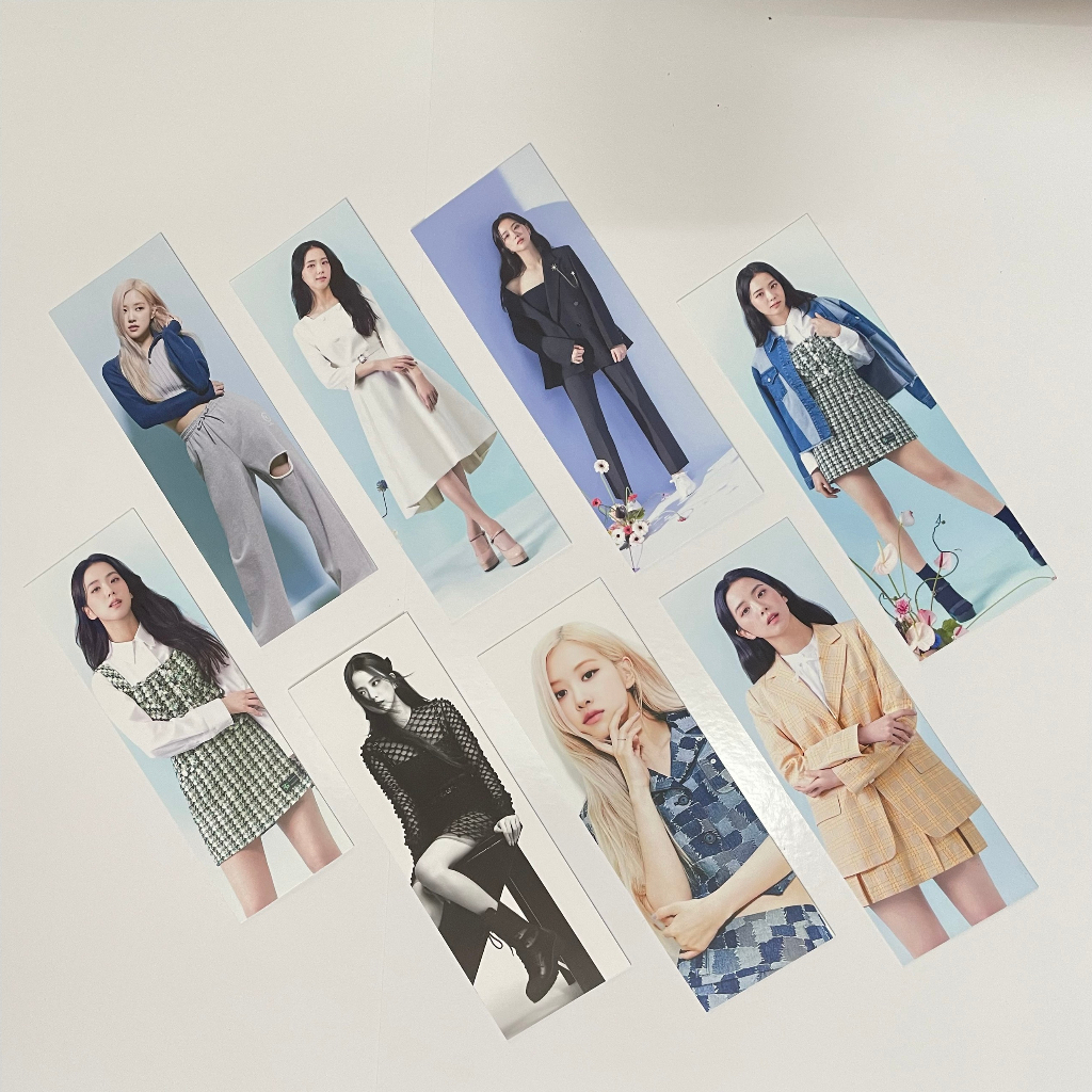 Set 8 bookmark, kẹp sách in theo yêu cầu
