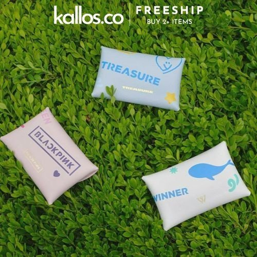 Bộ BLACKPINK Yourgreen Recycled Pouch, Tote Bag, DIY Card Wallet, Pen Pouch Kpop Merch - Kallos Vietnam