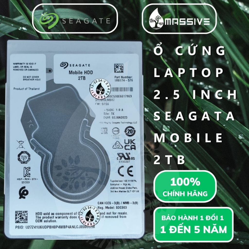 Ổ cứng gắn trong HDD SEAGATE MOBILE 2TB