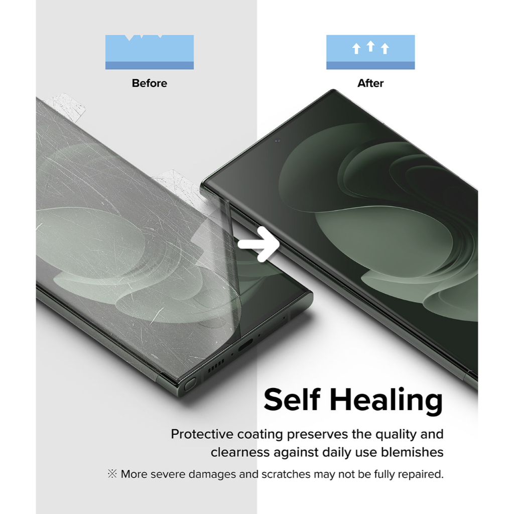 [Combo 2] Dán màn hình Samsung Galaxy S23 Ultra Ringke Dual Easy Film Wing