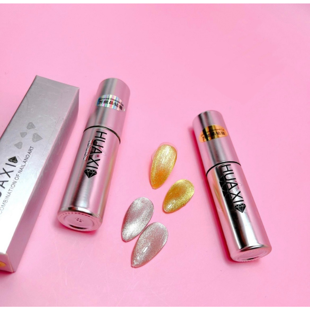 Top Mắt Mèo Kim Cương Huaxi 9D Chính Hãng - Sơn Gel Mắt Mèo Kim Cương Huaxi Lấp Lánh Sang Chảnh