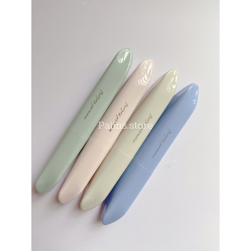 Set 4 bút highlight Monet Colors tone màu pastel xinh xắn