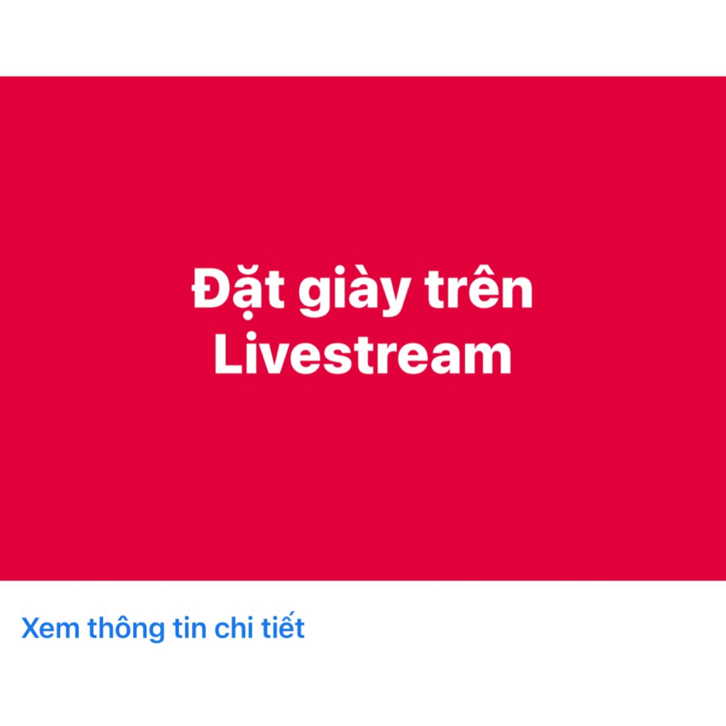Giày Thể Thao Mc ( Chốt Trên Lives)