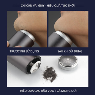 Máy Cạo Râu Mini Bỏ Túi SULIFE Lưỡi Kép Nổi 360 Độ - 3