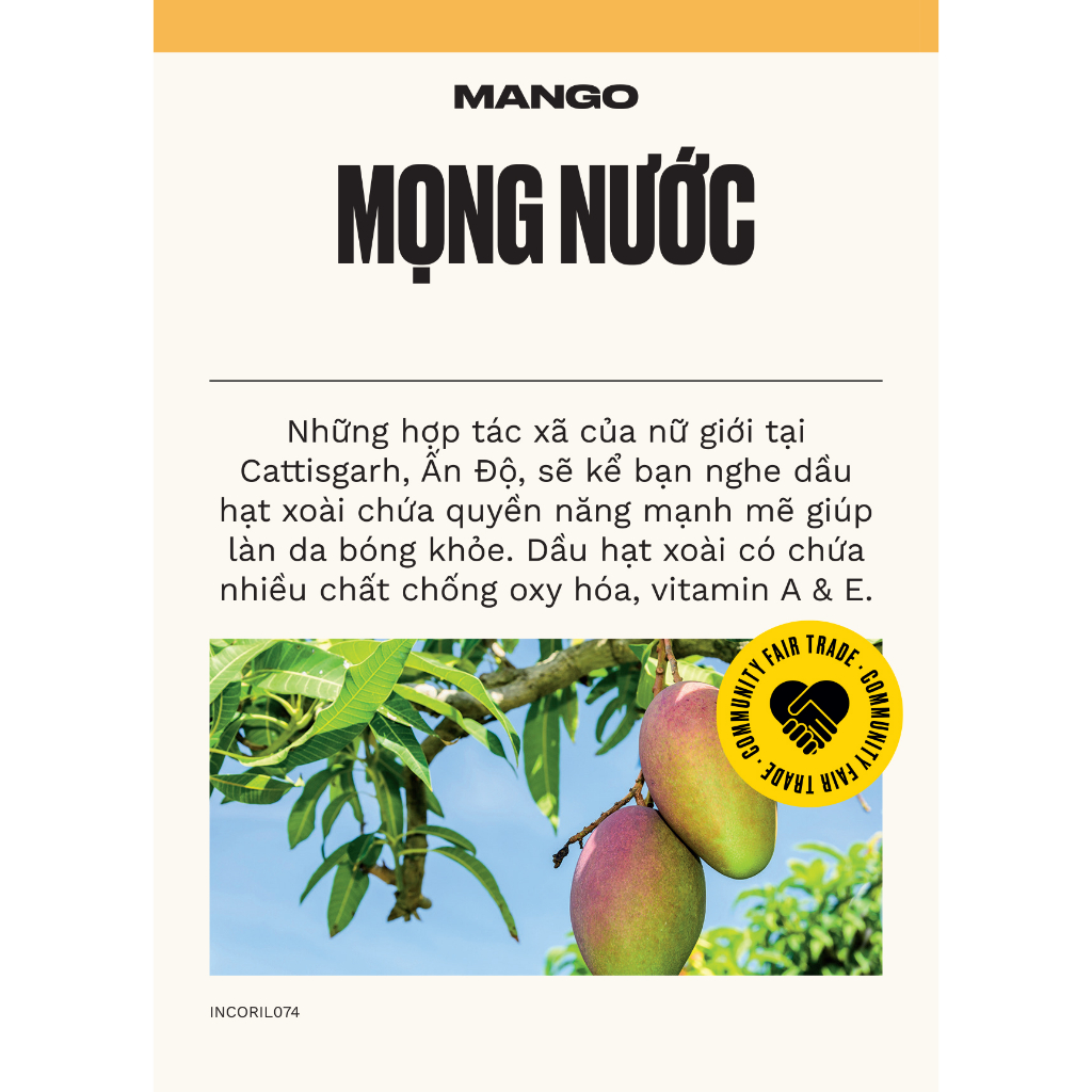 [HSD 08/2024[ Sữa tắm The Body Shop Mango Shower Gel 60ml