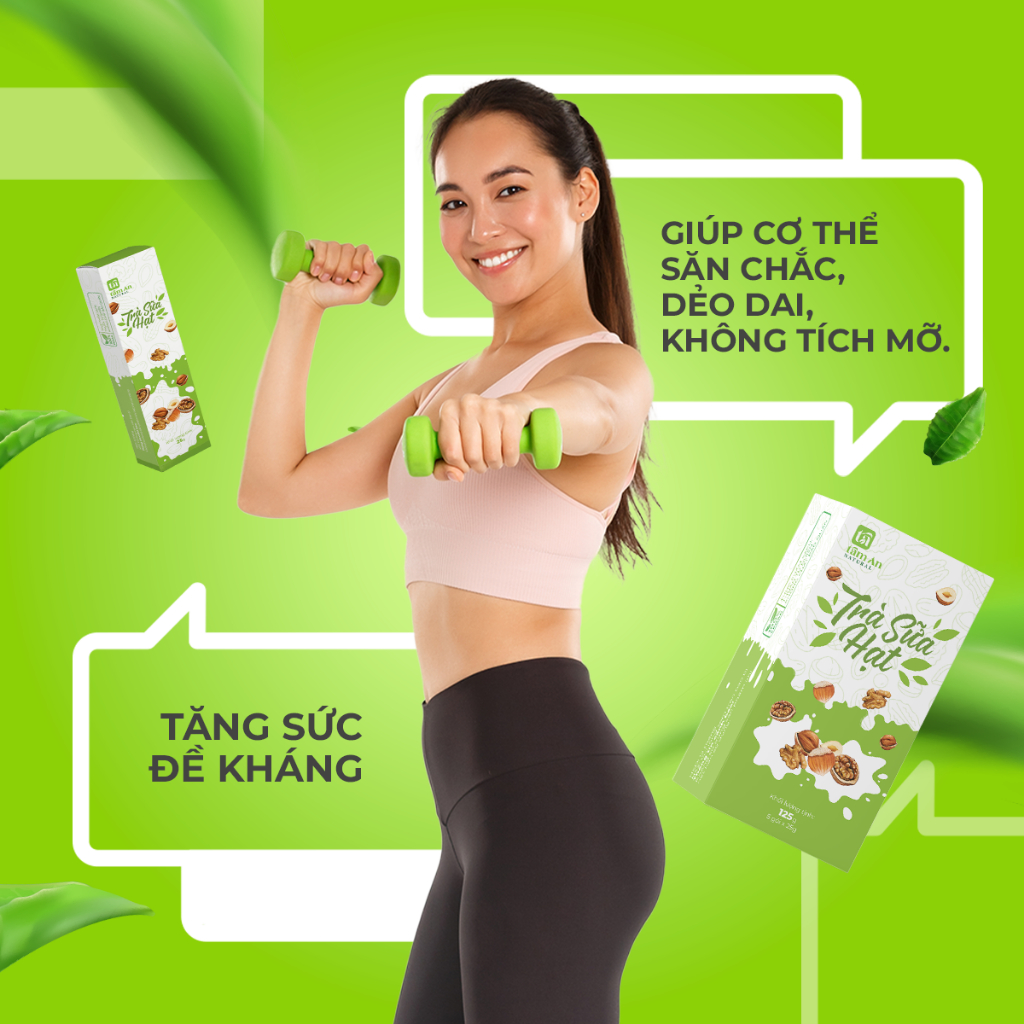 Bột Trà Sữa Hạt Thuần Chay