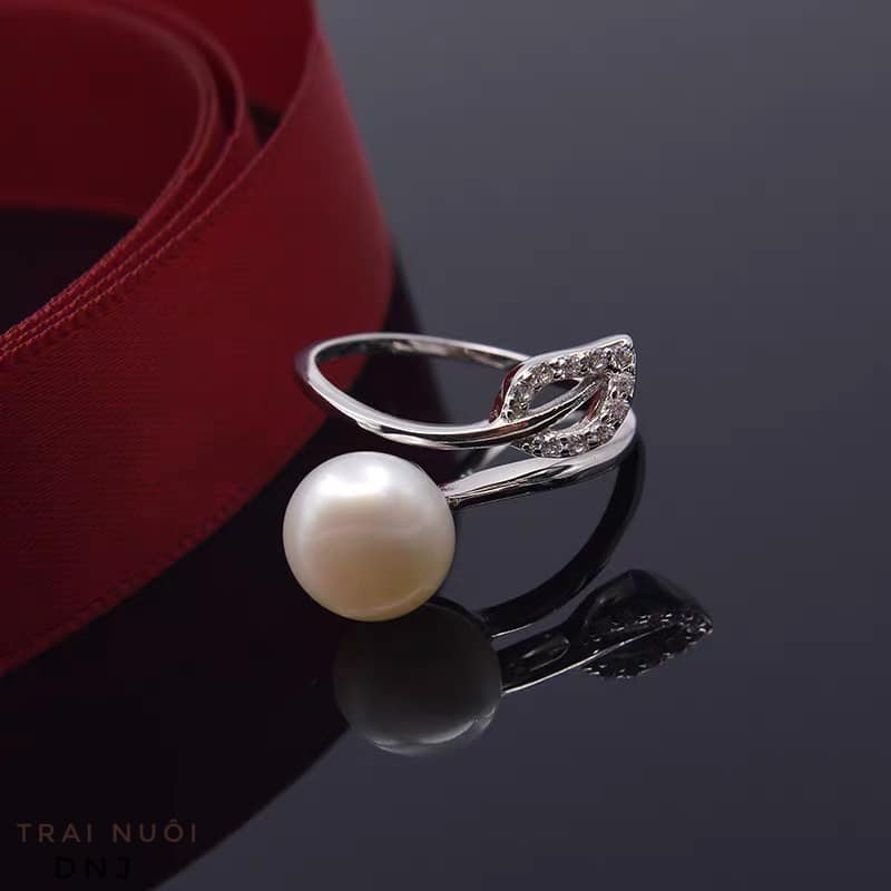 NHẪN TRAI NƯỚC NGỌT BẠC TA