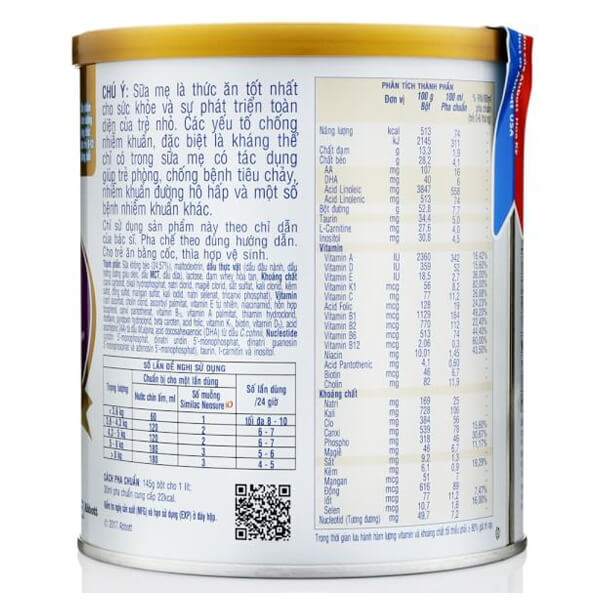 Sữa Bột Similac Neosure 1 Cho Trẻ Sinh Non Nhẹ Cân 370g