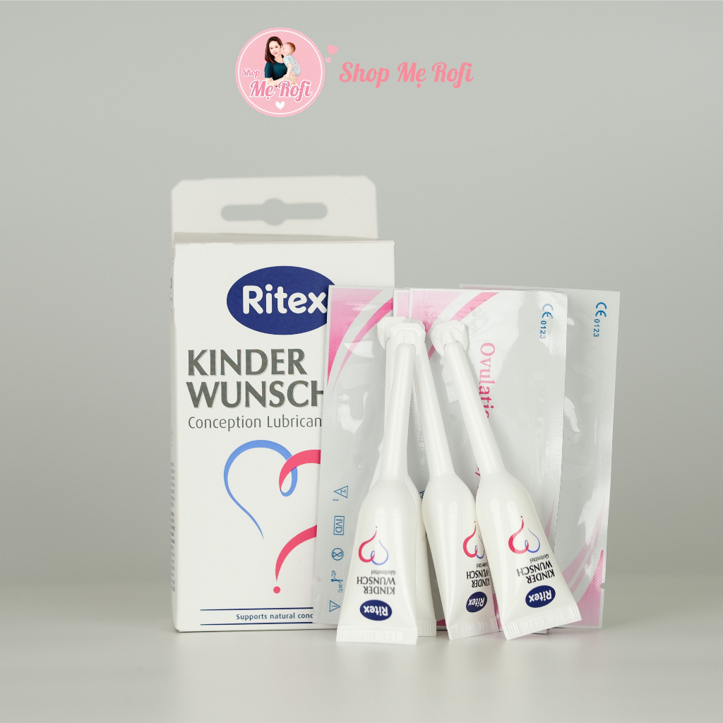 Tuýp Tạo Môi Trường Kinder Wunsch Ritex Hộp 8 Tuýp Mẹ Rofi