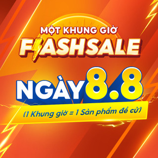 [Chỉ Mở Bán Đến 14.7] Chương Trình Shopee Flash Sale - Siêu Sale 8.8 (1 VỊ TRÍ)