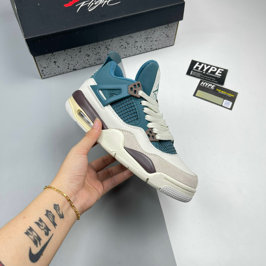 Giày Jordan 4 Snorlax Custom  - Hype Sneaker / High Quality