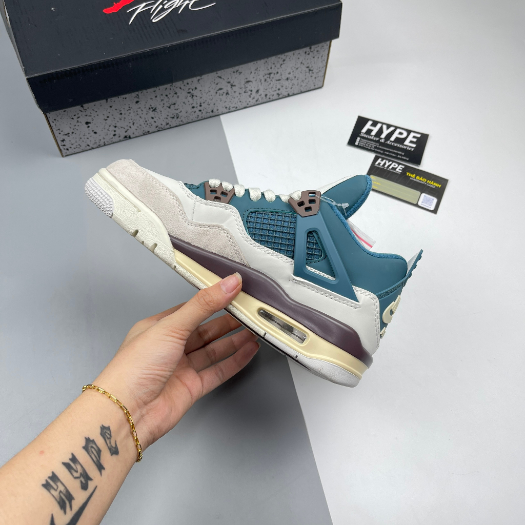 Giày Jordan 4 Snorlax Custom  - Hype Sneaker / High Quality