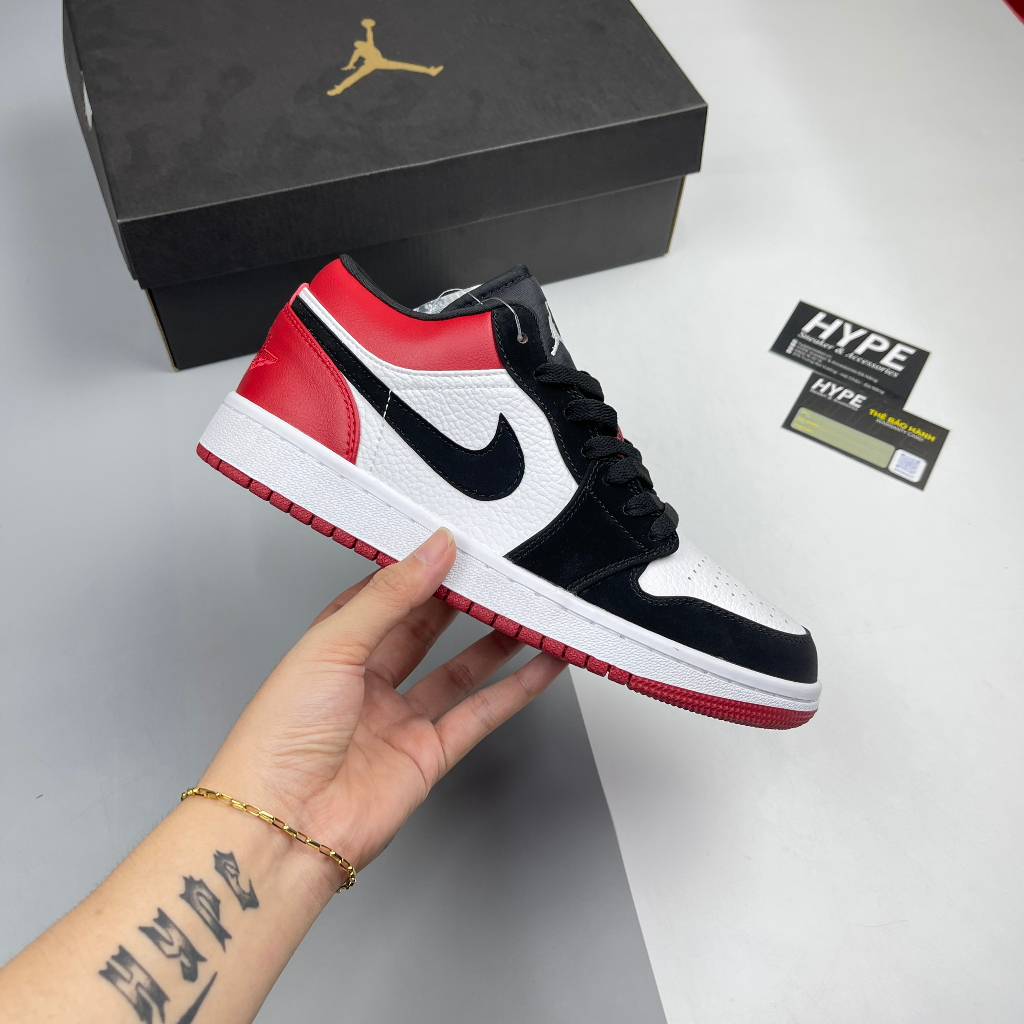 Giày Jordan 1 Low Black Toe 11  - Hype Sneaker / High Quality