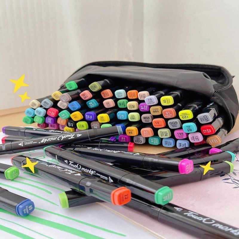 Hộp Bút Màu 48 Chi Tiết Kèm Túi Xách Tiện Lợi