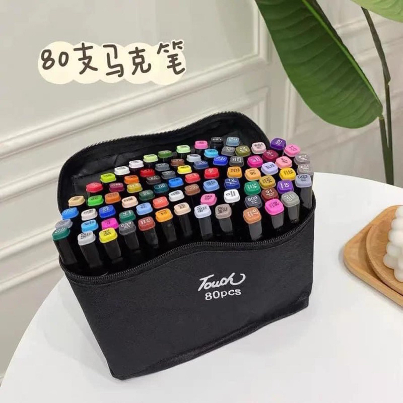 Hộp Bút Màu 48 Chi Tiết Kèm Túi Xách Tiện Lợi