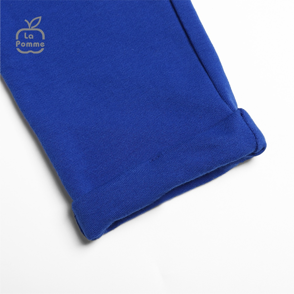 Bộ quần áo dài tay áo kẻ có mũ cho bé trai, bé gái LA POMME SL177