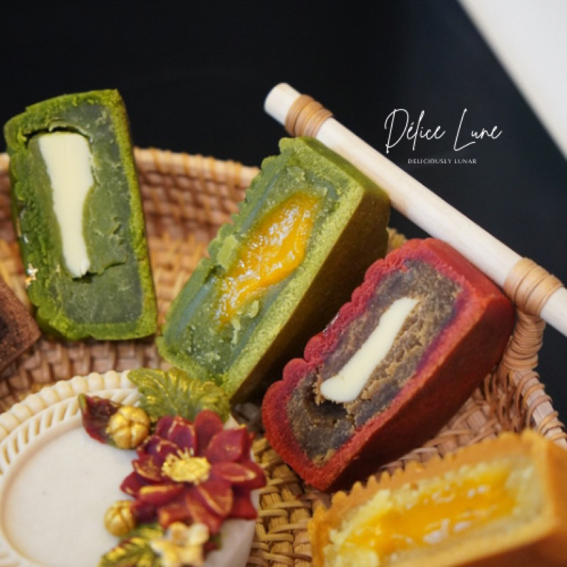 Vị Matcha Cheese 150gr - Nhân Đặc Biệt Bánh Trung Thu Handmade Délice Lune - Moon Cake Handmade