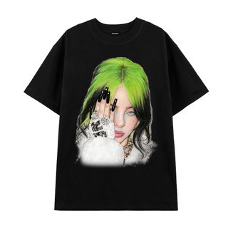 Áo thun in hình billie eilish havana hai màu đen trắng vải cotton cao cấp , kiểu dáng trẻ trung năng động mã 005