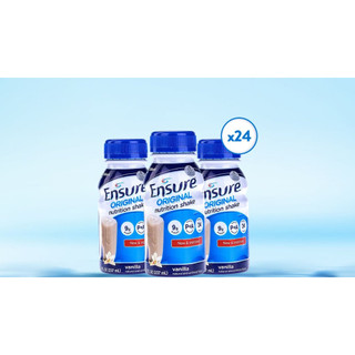 Thùng 24 chai sữa Ensure nước vani 237ml