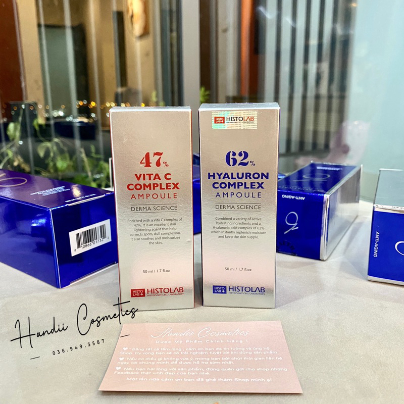 Serum cấp ẩm Ha Histolab, Vitc Histolab 50ml