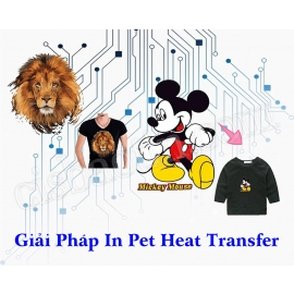 PET FILM CHUYỂN NHIỆT DTF DÙNG CHO MÁY IN PHUN MỰC PIGMENT DTF