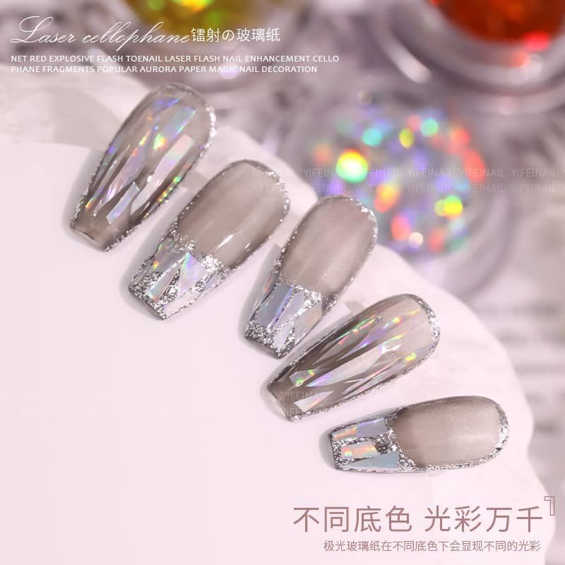 Nhũ thủy tinh sợi 7 màu