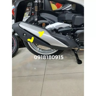 Ốp bô sh 350i Tấm cách nhiệt ống xả 350i honda