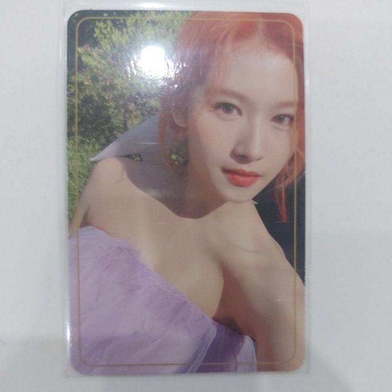 Card Hình TWICE Sana Album More&More Hàng Chính Hãng