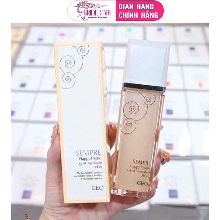 Kem Nền GEO Sempre Happy & Please Liquid Foundation 40ml