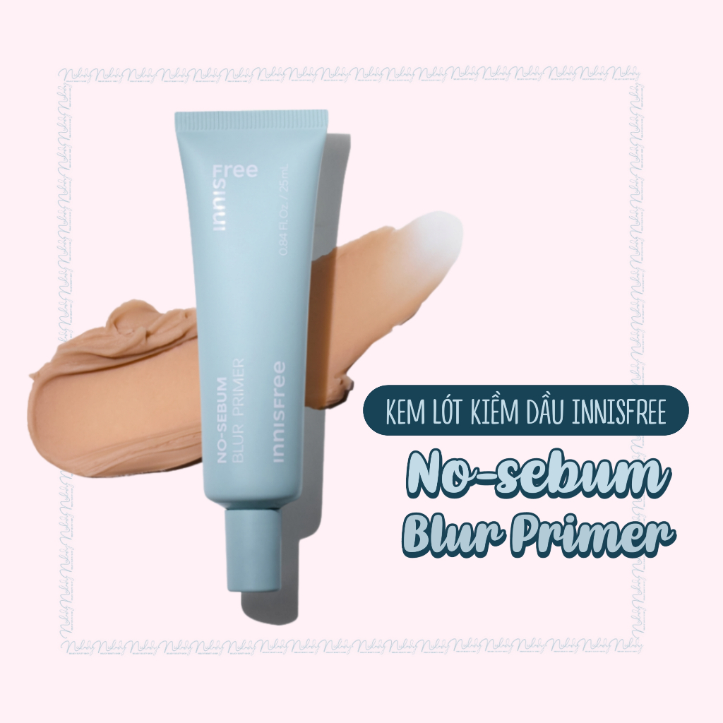 (MẪU MỚI) Kem lót kiềm dầu Innisfree No-Sebum Blur Primer