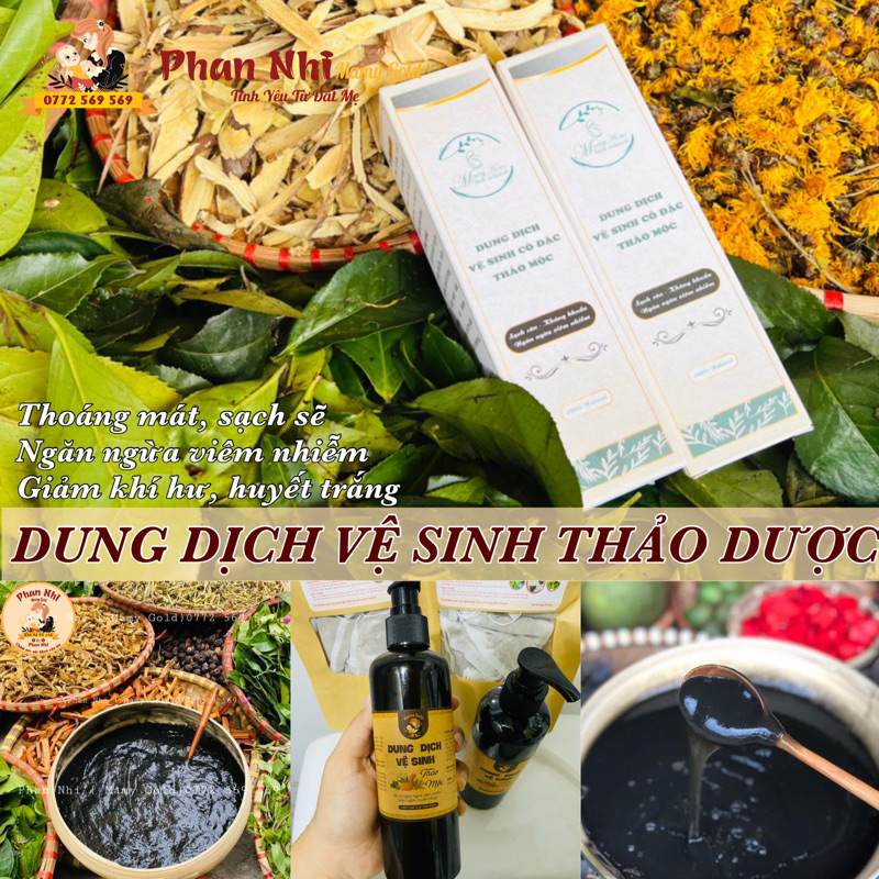 TINH CHẤT TRẦU KHÔNG DUNG DỊCH VỆ SINH THẢO MỘC • Mamy Gold •