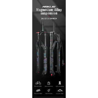 Phuộc xe đạp địa hình mtb nanlio - 140mm