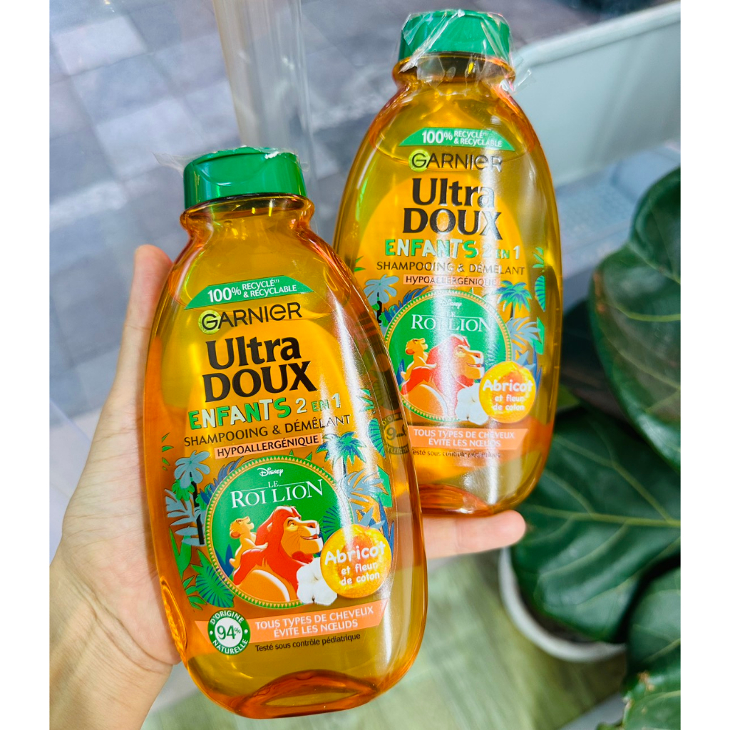 DẦU GỘI XẢ 2in1 GANIER CHO BÉ - HÀNG PHÁP