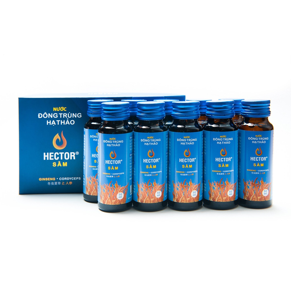 Combo 02 Hộp nước Đông Trùng Hạ Thảo Hector Sâm