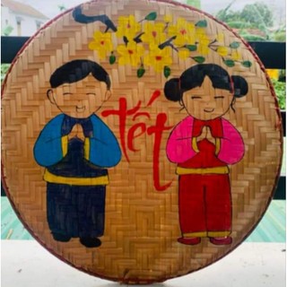Mẹt vẽ trang trí tết