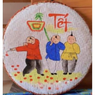 Mẹt vẽ trang trí tết
