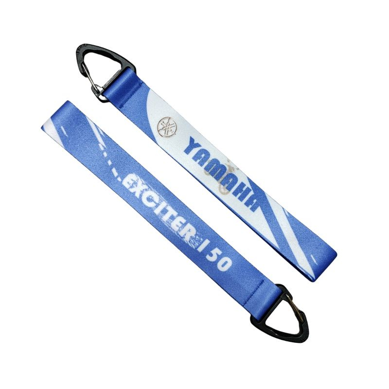 Móc khóa dây vải xe máy