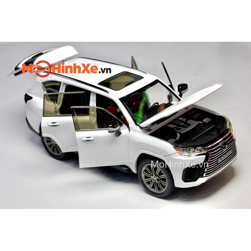MÔ HÌNH XE LEXUS LX600 1:24 CHIMEI MODEL