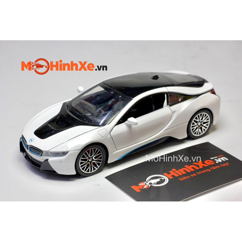 MÔ HÌNH XE BMW I8 1:32 DOUBLE HORSES