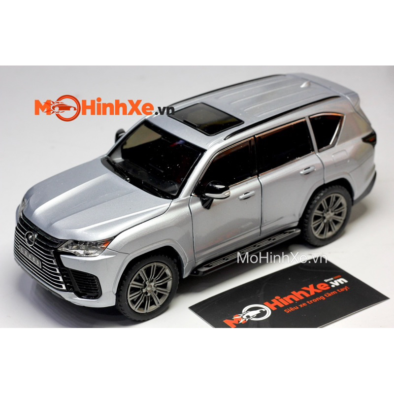 MÔ HÌNH XE LEXUS LX600 1:24 CHIMEI MODEL