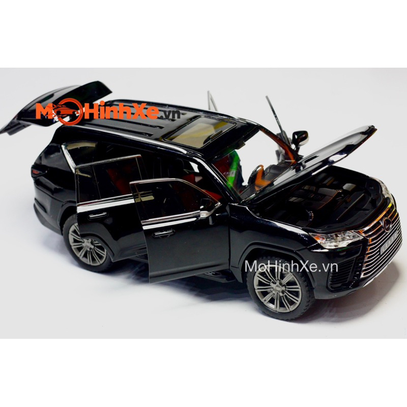 MÔ HÌNH XE LEXUS LX600 1:24 CHIMEI MODEL
