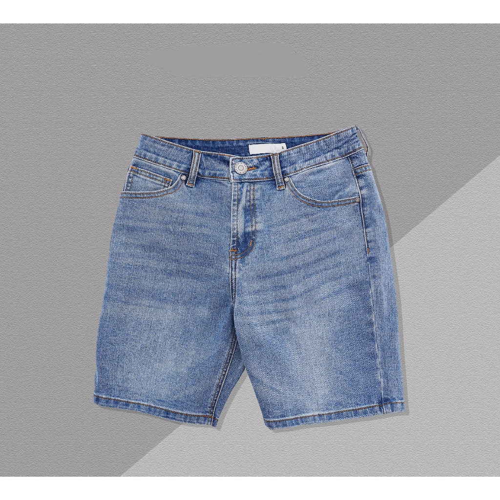 Quần Short Jean Nam Vải Co Giãn 4 Chiều 04