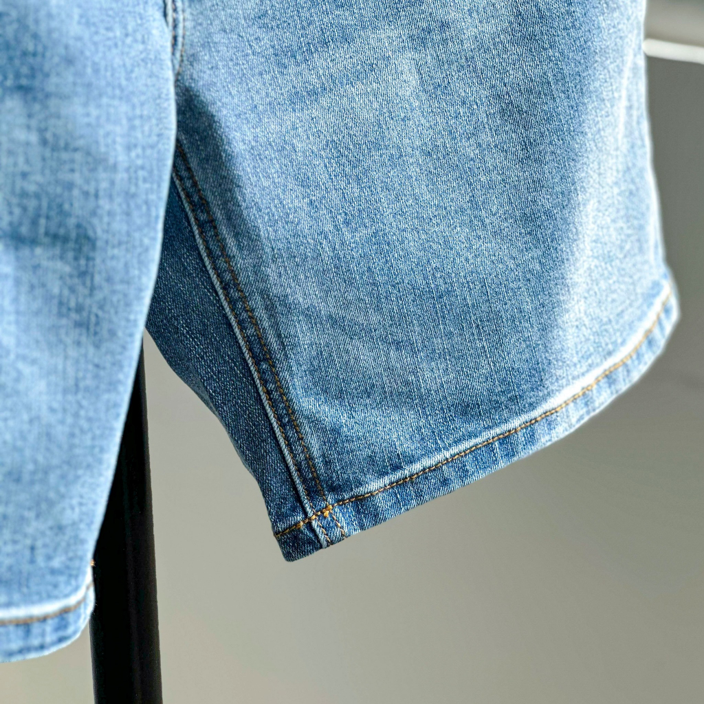 Quần Short Jean Nam Vải Co Giãn 4 Chiều 04
