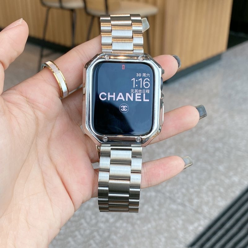 Bán thời gian giới hạn Dây đeo kim loại dùng được cho apple ưatch 8 7 6 5 SE 40mm 41mm 44mm 45mm