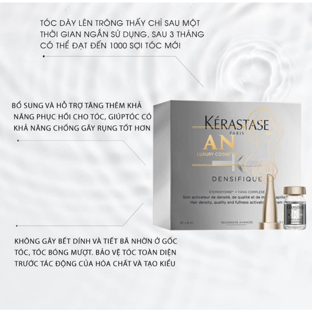 Huyết thanh mọc tóc Kerastase Densifique Cure Femme Density 6ml