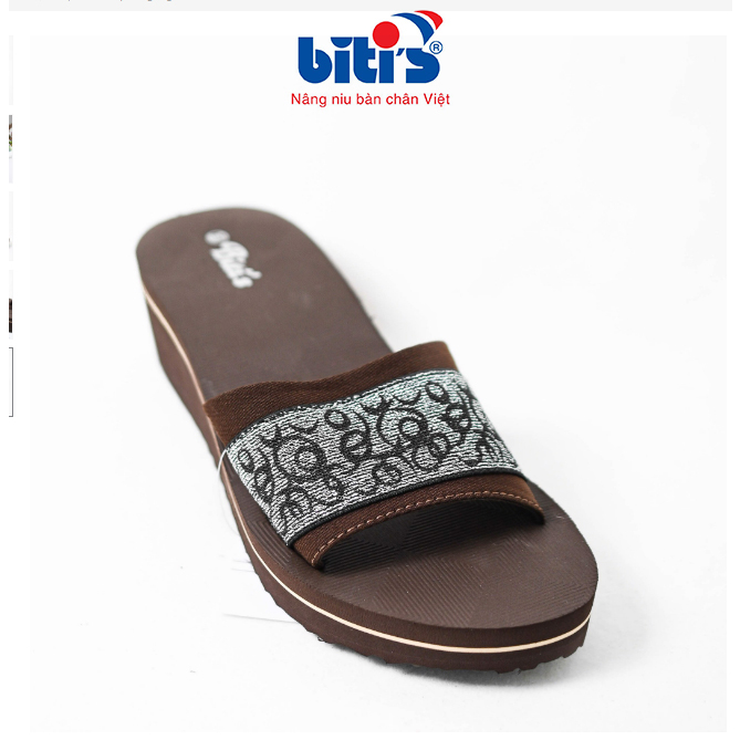 Dép  nữ quai ngang đế 5cm