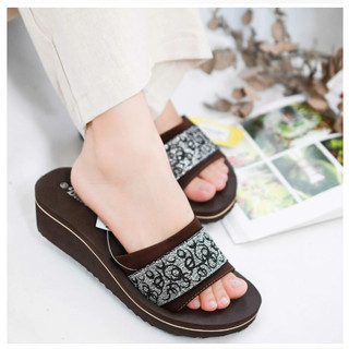 Dép  nữ quai ngang đế 5cm