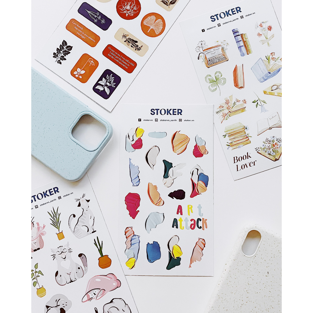 Sticker Thân Thiện Với Môi Trường - Chào Thu 2021