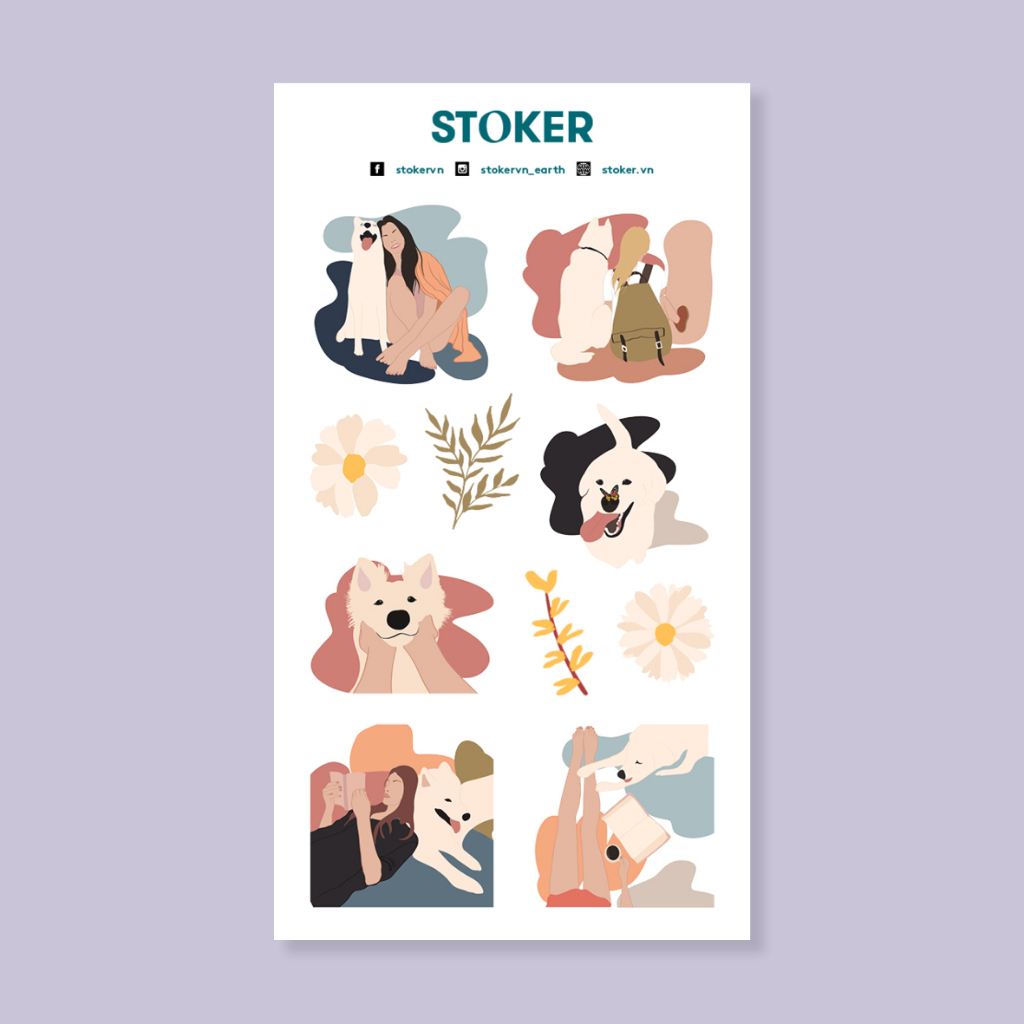 Sticker Thân Thiện Với Môi Trường - Chào Thu 2021